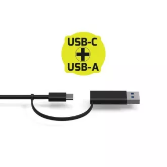 PORT dokovacia stanica 8v1, USB-C/A, 2x 2K, dual video, HDMI, Ethernet, 3, 5mm jack PORT dokovacia stanica 8v1, USB-C/A, 2x 2K, dual video, HDMI, Ethernet, 3, 5mm jack