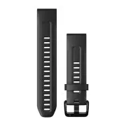 Garmin remienok náhradný pre QuickFit™ 20 čierny, silikónový