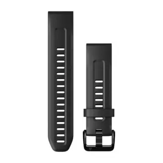 Garmin remienok náhradný pre QuickFit™ 20 čierny, silikónový