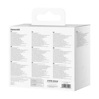 Baseus GaN5 Pre rýchlonabíjací adaptér 2x USB-C + USB-A 140W čierna