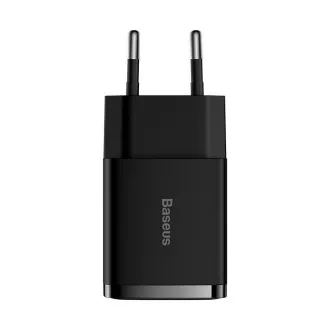 Baseus kompaktná nabíjačka 2U 10.5W čierna