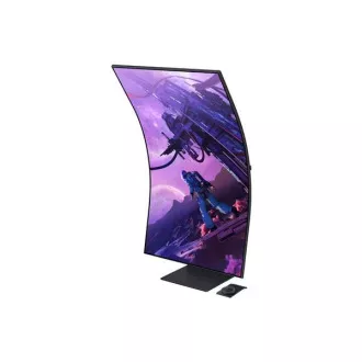SAMSUNG LED MT LCD Gaming Smart Monitor 55" Odyssey Ark Monitor LS55BG970NUXEN - prehnutý, VA, 3840x2160, 1ms, HDMI, Wi, Pivot SAMSUNG LED MT LCD Gaming Smart Monitor 55" Odyssey Ark Monitor LS55BG970NUXEN - prehnutý, VA, 3840x2160, 1ms, HDMI, Wi, Pivot