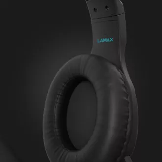 LAMAX Heroes Guard1 - náhlavné slúchadlá - čierna LAMAX Heroes Guard1 - náhlavné slúchadlá - čierna