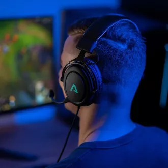 LAMAX Heroes General1 - náhlavné slúchadlá - čierna