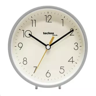 TechnoLine Modell H nástenné hodiny, sivý