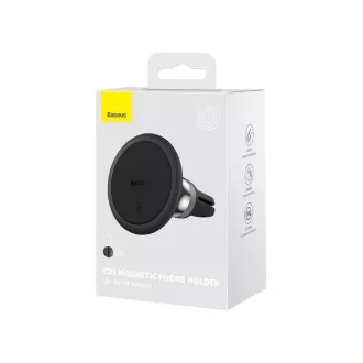 Baseus C01 magnetický držiak do auta (do ventilačnej mriežky), čierna