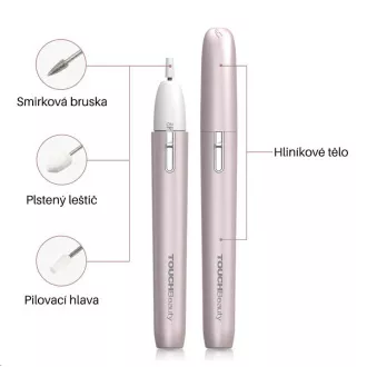 TOUCHBeauty 2035 Brúska na manikúru a pedikúru 3v1