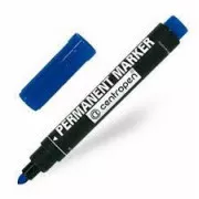 Značkovač Centropen 8566 permanent modrý valcový hrot 2,5mm