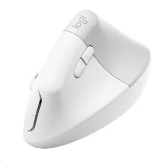 Logitech Lift Vertical Ergonomic Mouse for Business, Mac, off-white/pale grey