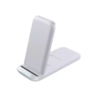 1stCOOL bezdrôtová QI nabíjačka 3v1, skladacia, Apple kompatibilná, biela 1stCOOL bezdrôtová QI nabíjačka 3v1, skladacia, Apple kompatibilná, biela