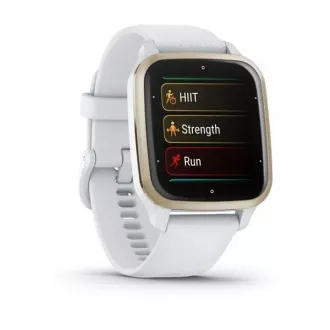 Garmin Venu Sq 2, Cream Gold / White silikónový remienok Garmin Venu Sq 2, Cream Gold / White silikónový remienok