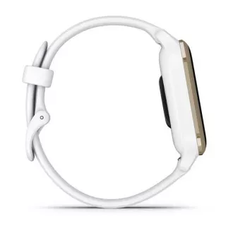 Garmin Venu Sq 2, Cream Gold / White silikónový remienok Garmin Venu Sq 2, Cream Gold / White silikónový remienok
