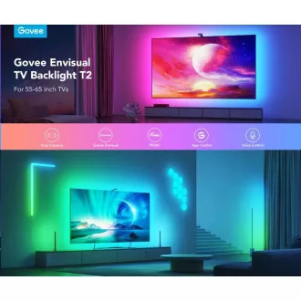 Govee DreamView T2 DUAL TV 55-65" SMART LED podsvietenie RGBIC