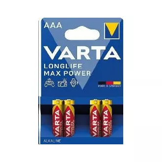 Varta LR03/4BP MAX POWER (MAX TECH) (blister 4ks)