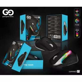 CONNECT IT GG bezdrôtová herná myš, čierna CONNECT IT GG bezdrôtová herná myš, čierna