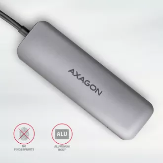 AXAGON HMC-HCR3A, USB 3.2 Gen 1 húb, porty 3x USB-A, HDMI 4k/30Hz, SD/microSD, kábel USB-C 20cm AXAGON HMC-HCR3A, USB 3.2 Gen 1 húb, porty 3x USB-A, HDMI 4k/30Hz, SD/microSD, kábel USB-C 20cm