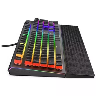 Endorfy herná klávesnica Omnis Pudd.Kaihl BR RGB /USB/ brown switch / drôtová / mechanická / US layout / čierna RGB
