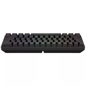 Endorfy herná klávesnica Thock Compact BR RGB /USB/ brown sw. / bezdrôtová / mechanická / US layout / mini / čierna RGB