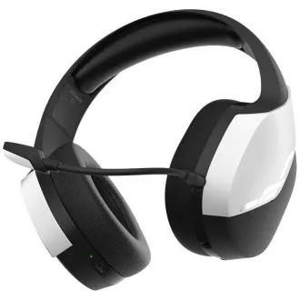 Zalman headset ZM-HPS700W / herný / náhlavný / bezdrôtový / 50mm meniče / 3, 5mm jack / bieločierna