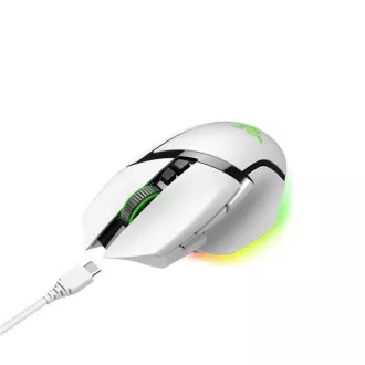 RAZER myš Basilisk V3 Pro, RGB, Bluetooth, optická, biela RAZER myš Basilisk V3 Pro, RGB, Bluetooth, optická, biela