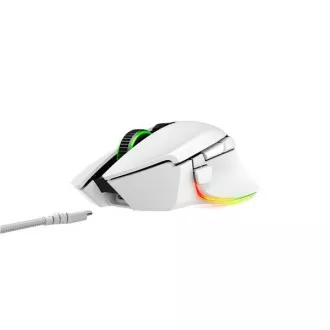 RAZER myš Basilisk V3 Pro, RGB, Bluetooth, optická, biela RAZER myš Basilisk V3 Pro, RGB, Bluetooth, optická, biela