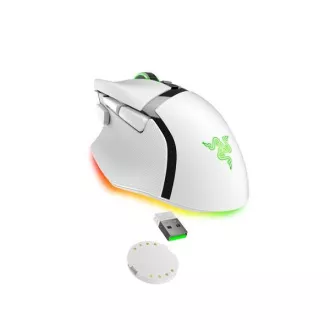 RAZER myš Basilisk V3 Pro, RGB, Bluetooth, optická, biela RAZER myš Basilisk V3 Pro, RGB, Bluetooth, optická, biela