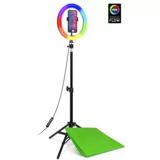 CONNECT IT Streaming Box Selfie10Ring kruhové 10" RGB LED svetlo