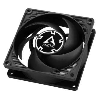 ARCTIC ventilátor P8 PWM PST 80 x 80 x 25mm, čierny ARCTIC ventilátor P8 PWM PST 80 x 80 x 25mm, čierny