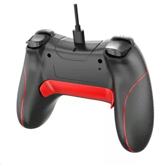 C-TECH gamepad Theon pre PC/PS3, 2 programovateľné makro tlačidlá, 2x analóg, X-input, vibračné, 1, 8m kab C-TECH gamepad Theon pre PC/PS3, 2 programovateľné makro tlačidlá, 2x analóg, X-input, vibračné, 1, 8m kab
