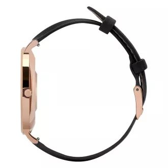 Garett Smartwatch Verona zlatá, čierny remienok