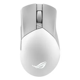 ASUS myš ROG GLADIUS III Wireless Aimpoint White (P711), RGB, Bluetooth, biela