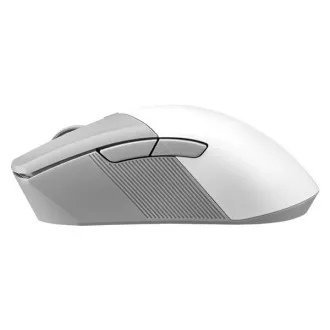 ASUS myš ROG GLADIUS III Wireless Aimpoint White (P711), RGB, Bluetooth, biela