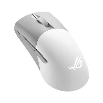 ASUS myš ROG KERIS WIRELESS AIMPOINT WHITE (P709), RGB, Bluetooth, biela