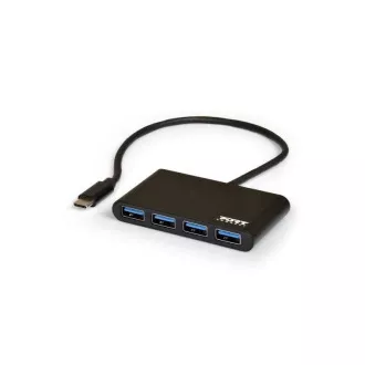 PORT húb USB-C s portami 4x USB 3.0