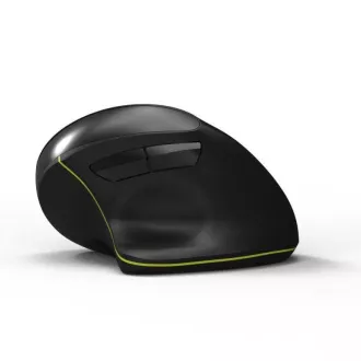 PORT vertikálna bezdrôtová ergonomická myš, BT, 2, 4 GHz, USB-A/C, pre pravákov, čierna PORT vertikálna bezdrôtová ergonomická myš, BT, 2, 4 GHz, USB-A/C, pre pravákov, čierna