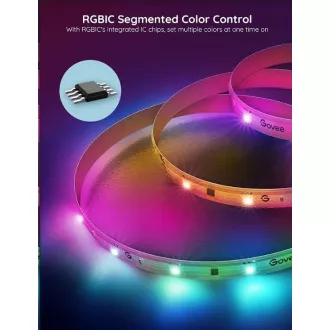 Govee WiFi RGBIC PRE Smart LED pásik 5m