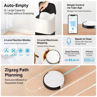 TP-Link Tapo RV10 [Robotický vysávač a mop]