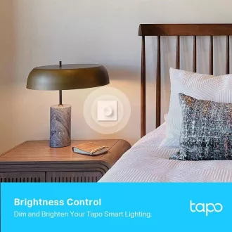 TP-Link Tapo S200D inteligentné tlačidlo s montážnym rámčekom