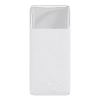 Baseus Bipow powerbanka s digitálnym displejom 30000mAh 15W biela