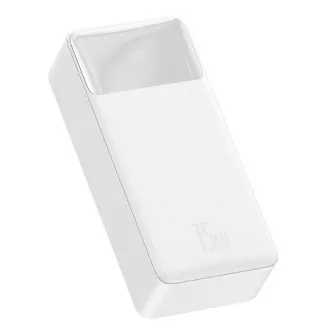 Baseus Bipow powerbanka s digitálnym displejom 30000mAh 15W biela