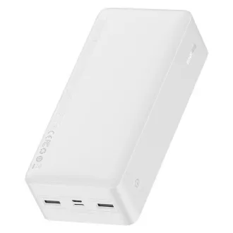 Baseus Bipow powerbanka s digitálnym displejom 30000mAh 15W biela