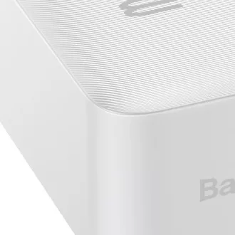 Baseus Bipow powerbanka s digitálnym displejom 30000mAh 15W biela