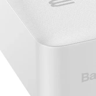 Baseus Bipow powerbanka s digitálnym displejom 30000mAh 20W biela Baseus Bipow powerbanka s digitálnym displejom 30000mAh 20W biela