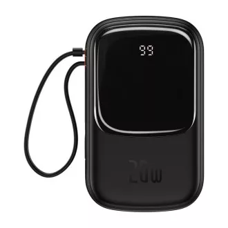 Baseus Qpow Pre Digital Display Fast Charge Power Bank 20000mAh 20W iP Black Baseus Qpow Pre Digital Display Fast Charge Power Bank 20000mAh 20W iP Black