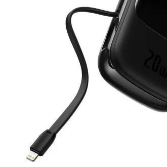 Baseus Qpow Pre Digital Display Fast Charge Power Bank 20000mAh 20W iP Black Baseus Qpow Pre Digital Display Fast Charge Power Bank 20000mAh 20W iP Black