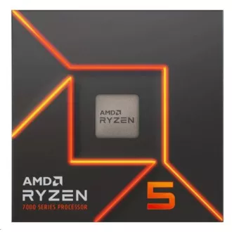 CPU AMD RÝDEN 5 7600, 6-core, 3.8 GHz, 38 MB cache, 65 W, socket AM5, BOX