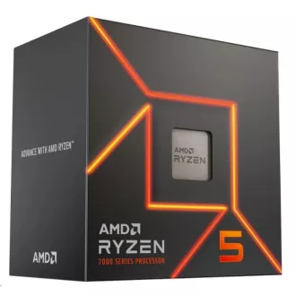 CPU AMD RÝDEN 5 7600, 6-core, 3.8 GHz, 38 MB cache, 65 W, socket AM5, BOX
