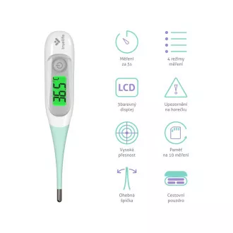 TrueLife Care T3 - kontaktný teplomer TrueLife Care T3 - kontaktný teplomer