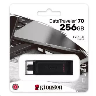 Kingston Flash Disk 256 GB DataTraveler DT70 (USB-C)