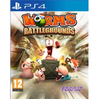 PS4 hra Worms Battlegrounds PS4 hra Worms Battlegrounds